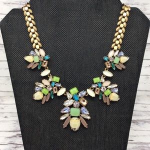 Stella and Dot Mae Trellis Statement Necklace
